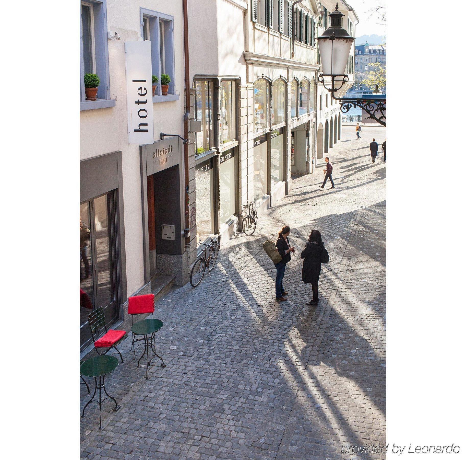 Altstadt Hotel Цюрих Экстерьер фото
