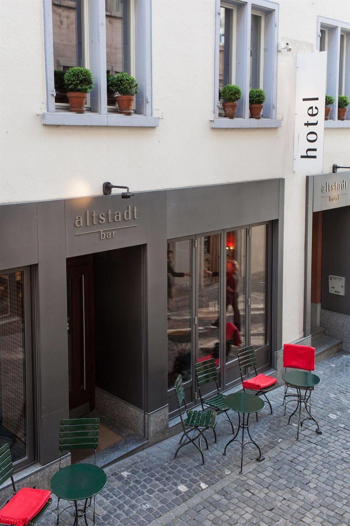 Altstadt Hotel Цюрих Экстерьер фото