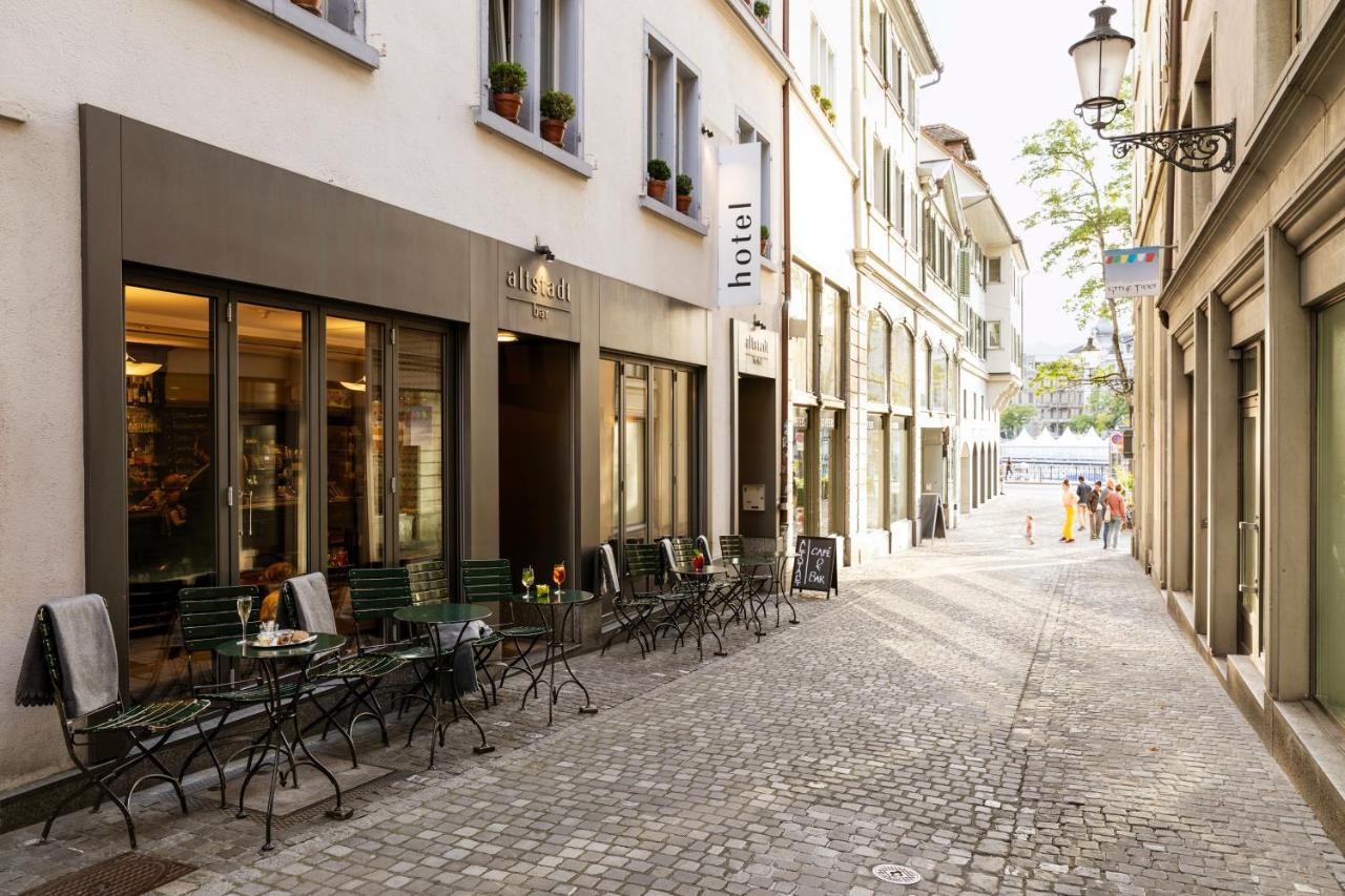 Altstadt Hotel Цюрих Экстерьер фото